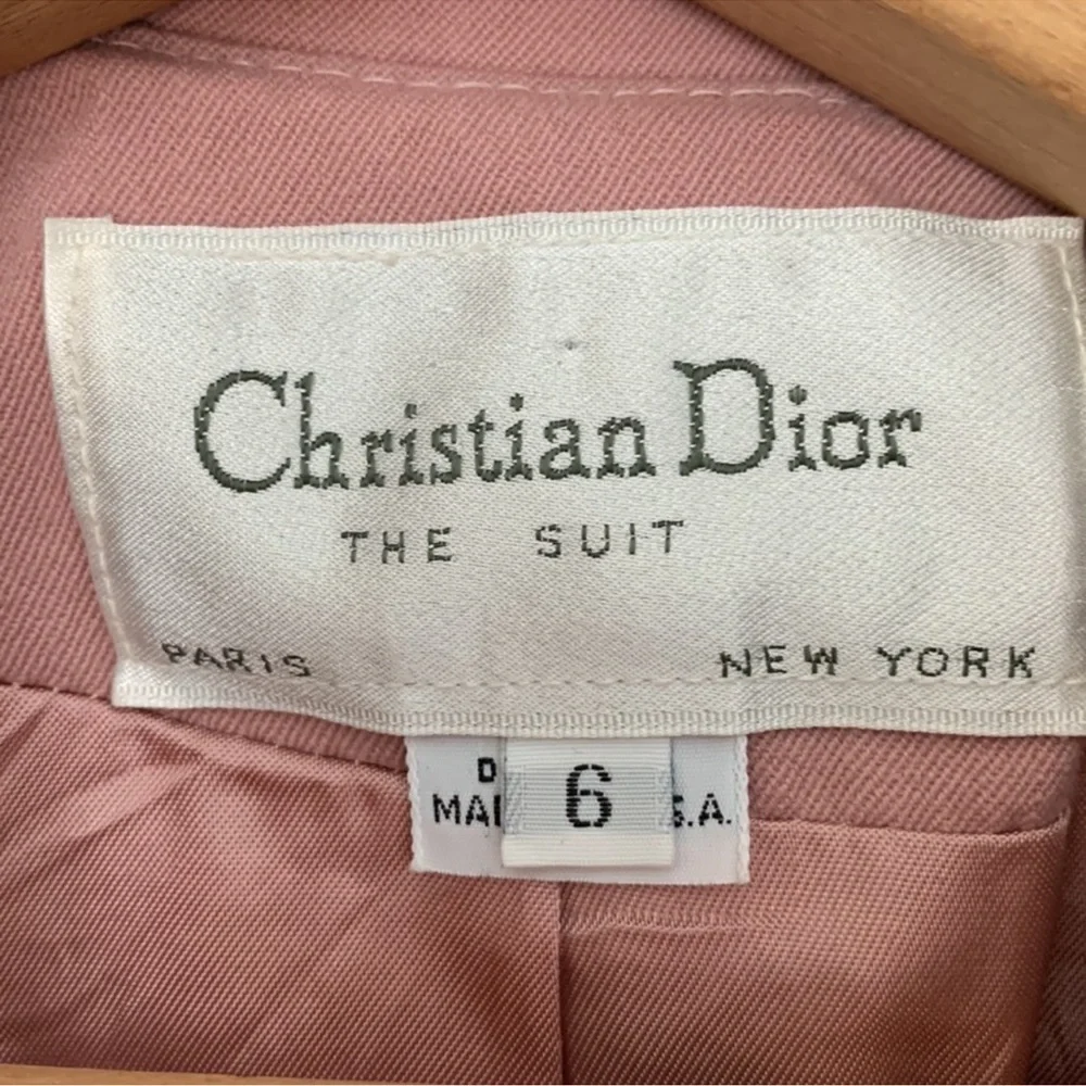 Christian Dior Pink Blazer